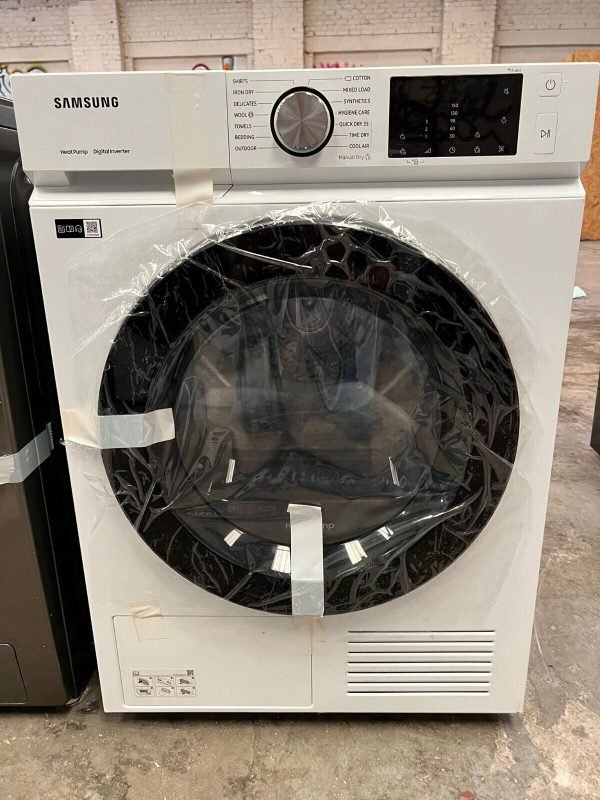 SAMSUNG Bespoke Series 5+ OptimalDry DV90BBA245AW/EU 9 kg Heat Pump Tumble Dryer - Image 5