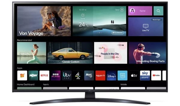 LG 43 Inch 43UQ91006LA Smart 4K UHD HDR LED Freeview TV - Image 3