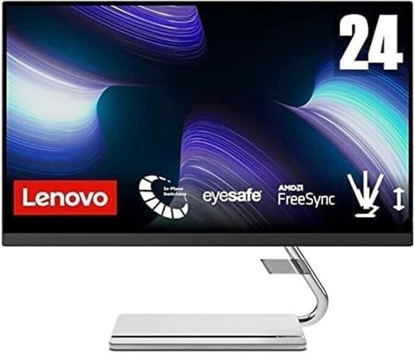 Lenovo Q24i-20 23.8" FHD IPS LED Monitor - Raven Black