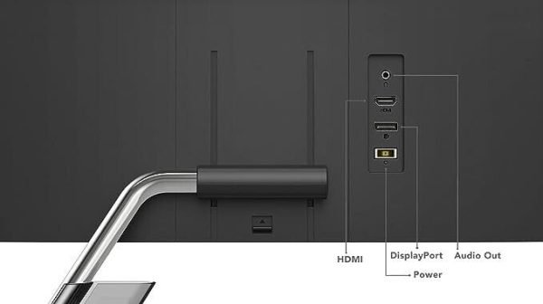Lenovo Q24i-20 23.8" FHD IPS LED Monitor - Raven Black - Image 5