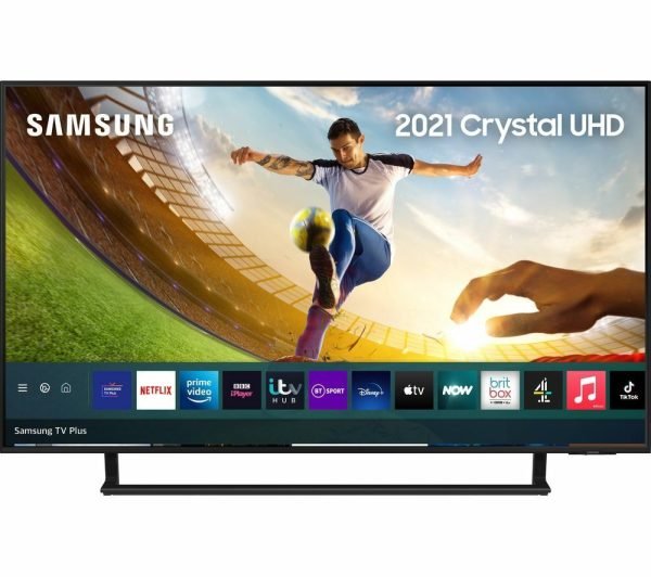 Samsung UE43AU9007K 43" 4K Crystal UHD Smart TV - Black - Image 2