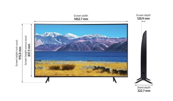 Samsung 65 Inch UE65TU8300KXXU Smart Curved 4K UHD LED TV - Image 2