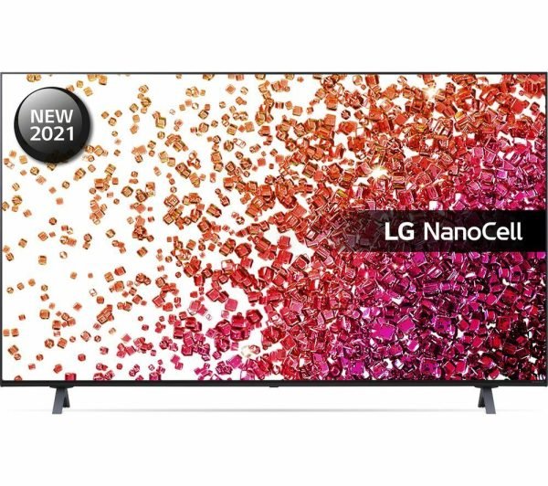 LG 43NANO756PR 43" Smart 4K Ultra HD HDR LED TV with Google Assistant & Amazon A